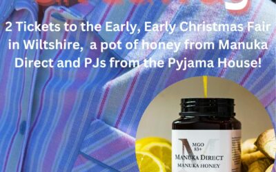 Instagram Double Giveaway!  Win Honey, Pyjamas and tickets to a Christmas Fair!