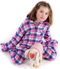 Brushed cotton pyjamas for girls